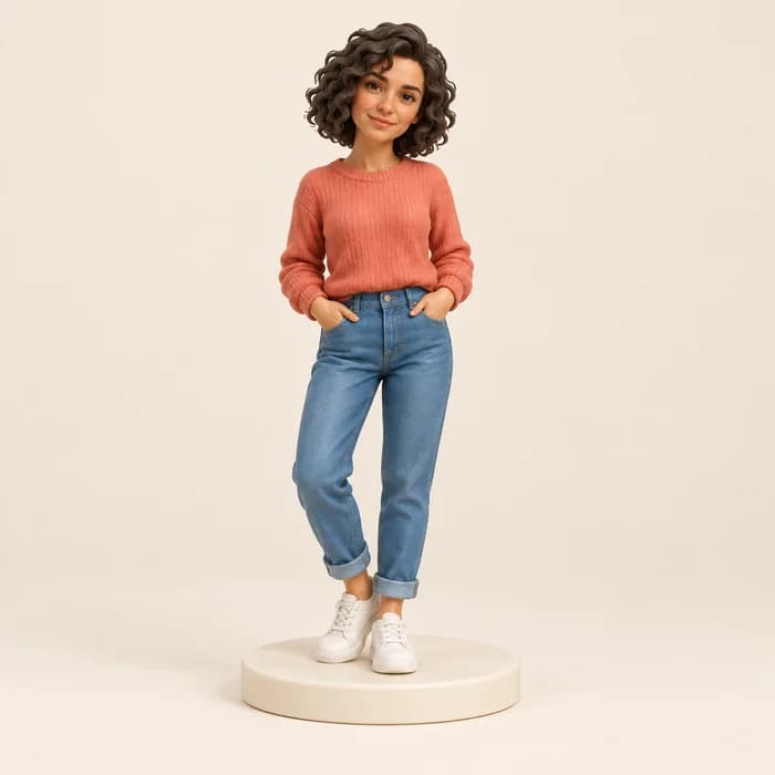Figurine de référence en style Réaliste